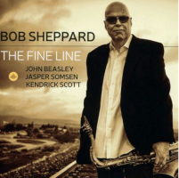 Album Cover for The Fine Line by Bob Sheppard