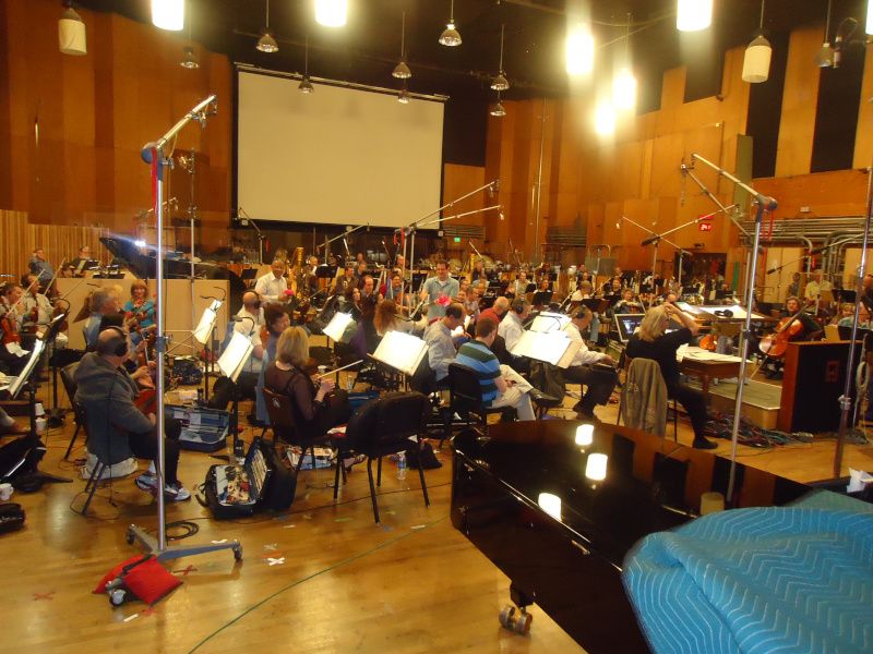 Scoring "Toy Story 2" at Sony Pictures Entertainment, Culver City, CA